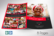 Red Funeral Program Template Word, a Brochure Template by Godserv Designs (Thumbnail 1 of 10)