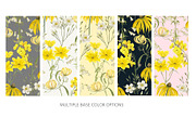 Summer Florals! Patterns & Motifs, a Pattern Graphic by HannaStudio (Thumbnail 3 of 10)