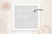 PSD Photo Collage Template #2, a Stationery Template by The Dutch Lady Designs (Thumbnail 3 of 5)