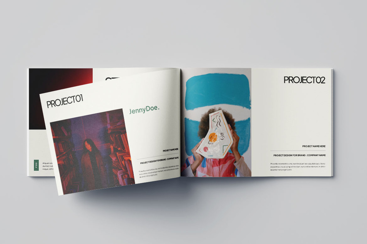 Graphic Design Portfolio Vol.3, a Brochure Template by Bewalrus Studio (Photo 11 of 11)