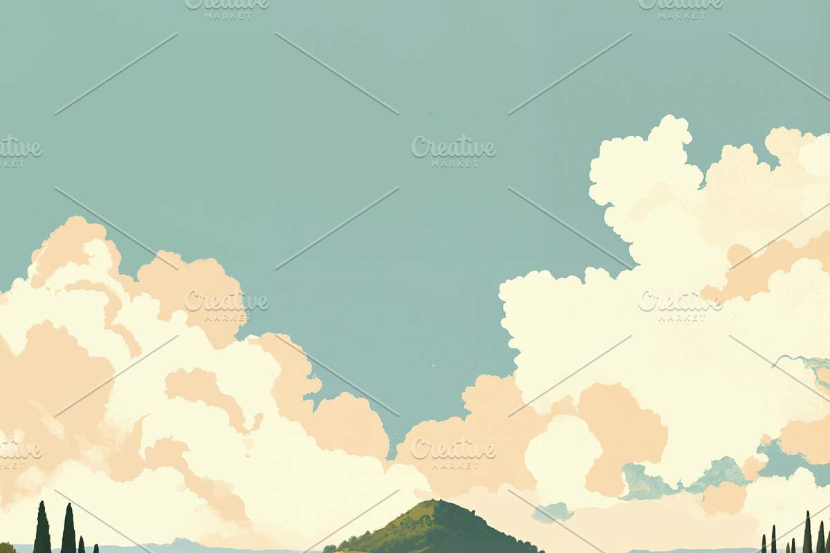 36 Italy-Themed Illustrations, a Background Graphic by h.utomo (Photo 26 of 36)