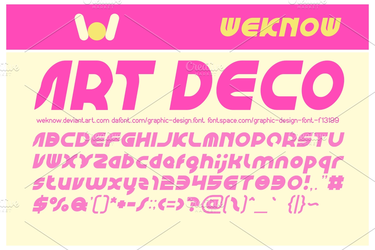 graphic design font preview 2