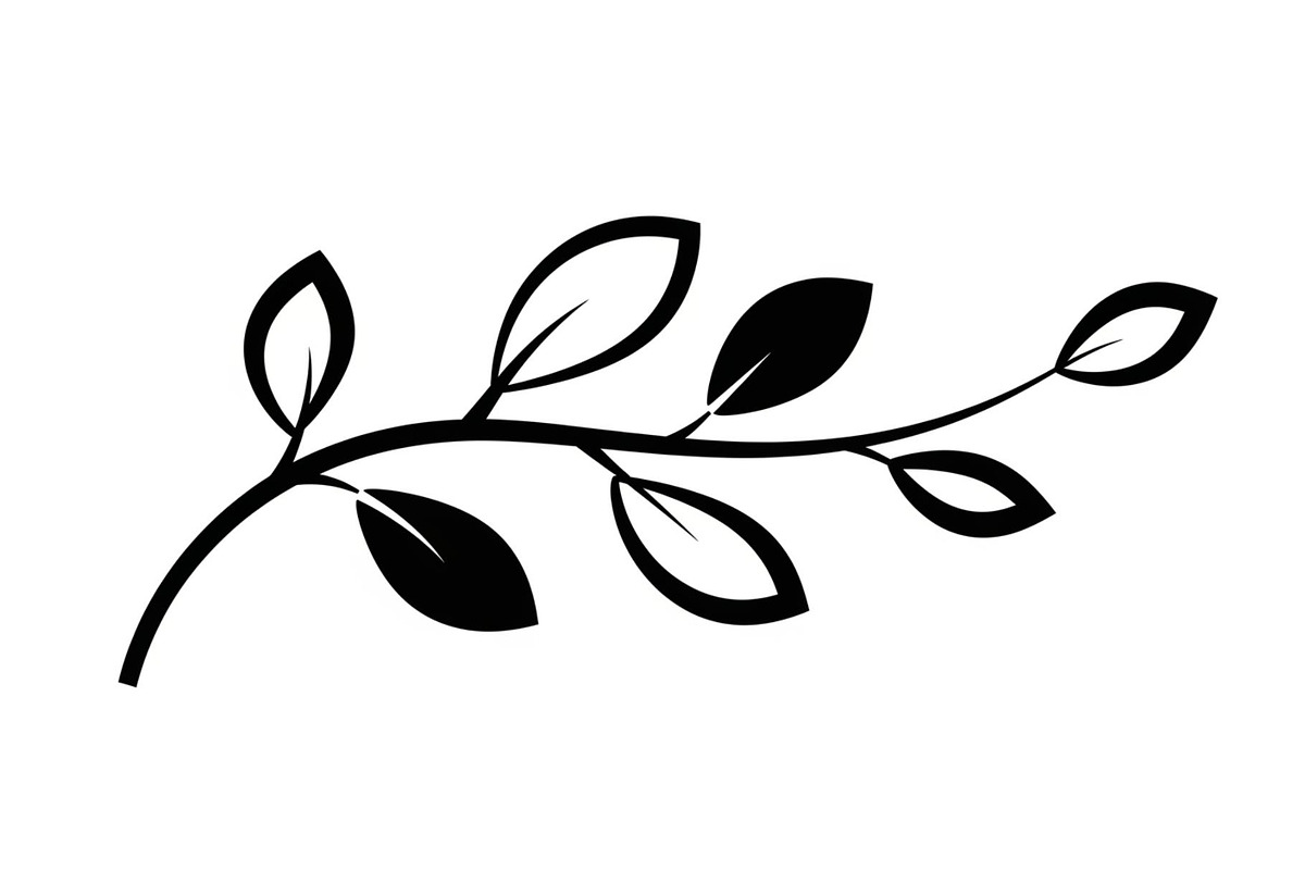 Botanical Leaf Silhouette Bundle, an Illustration by Creativeshirt (Photo 34 of 51)