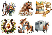 Horses Stables Clipart, an Illustration by Pixels.Craft (Thumbnail 7 of 10)