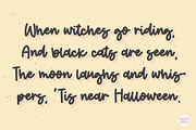 CANDY CORN Halloween Script Font, a Script Font by Blush Font Co. (Thumbnail 2 of 6)