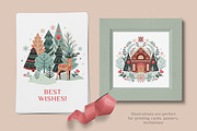 Christmas Folk Vector Collection, a Pattern Graphic by Molly art (Thumbnail 6 of 12)