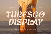 Turesco Display, a Font by Letterhend Studio (Thumbnail 1 of 9)