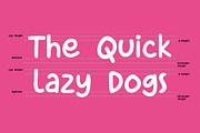 Super Kiddy Sans | Cute-Font, a Sans Serif Font by Scratch Design (Thumbnail 9 of 13)