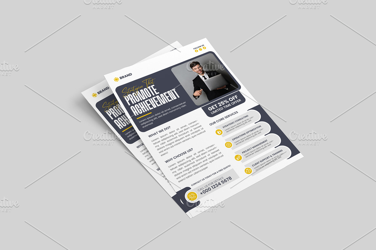 Professional Business Flyer Template preview 2