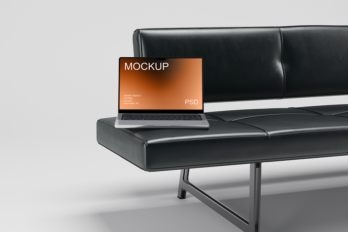 Macbook Laptop Mockup, a Mac Mockup by Replika Machine (Photo 5 of 6)