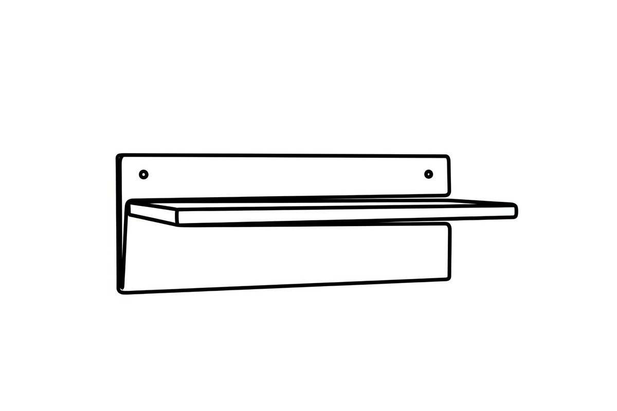 Wall Shelf Bracket Vector Bundle, an Illustration by Gaye Art (Photo 26 of 51)