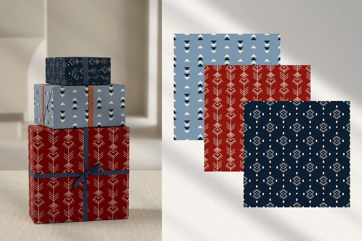 Geometric Tribal Seamless Patterns, a Pattern Graphic by Iryna Danyliuk (Photo 5 of 5)