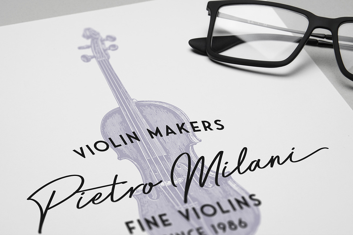 Musical Instruments Engravings Set, an Illustration by Graphic Goods (Photo 8 of 9)
