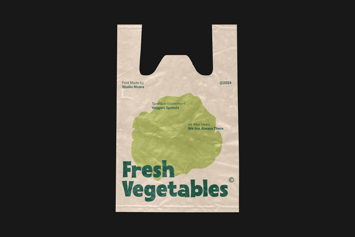 Veggies Sprouts - Playful Display Fo, a Font by Studio Moara (Photo 8 of 8)