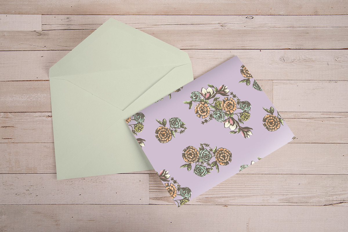 Hand Drawn Floral Big Pack, a Pattern Graphic by Ariel Tyndell Design (Photo 7 of 7)