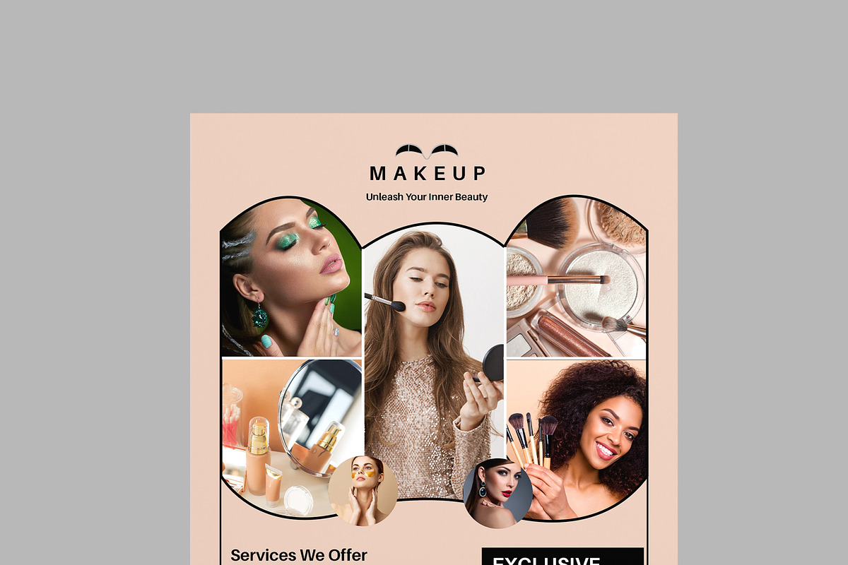 Makeup Flyer Template, a Flyer Template by MightyDesign (Photo 4 of 8)