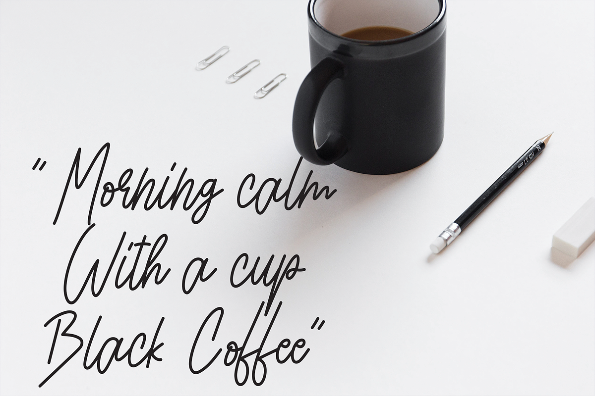 Reallity | Script Font, a Script Font by Scratchones (Photo 3 of 8)