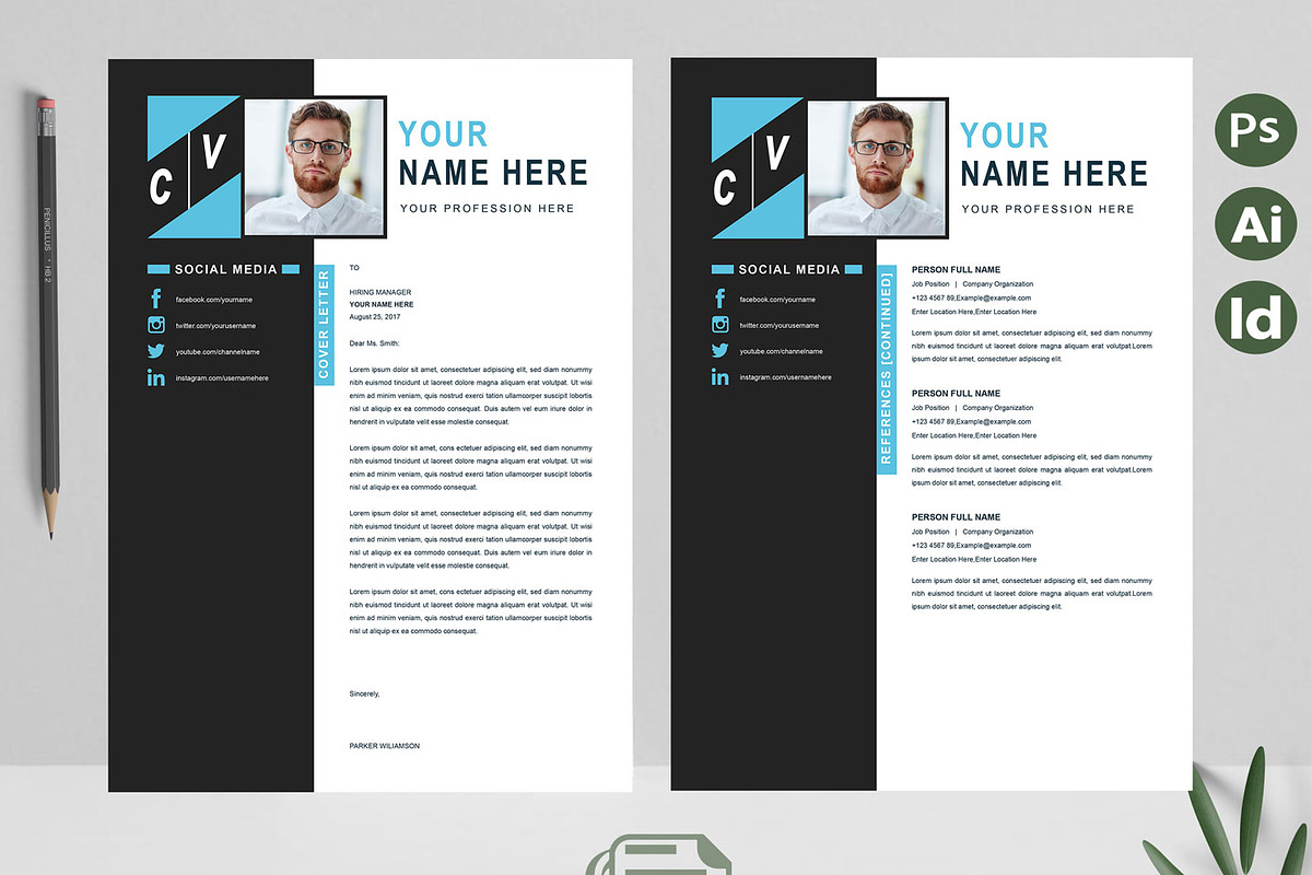 Creative CV Design | New Resume, a Resume Template by Attractive Resume (Photo 3 of 3)