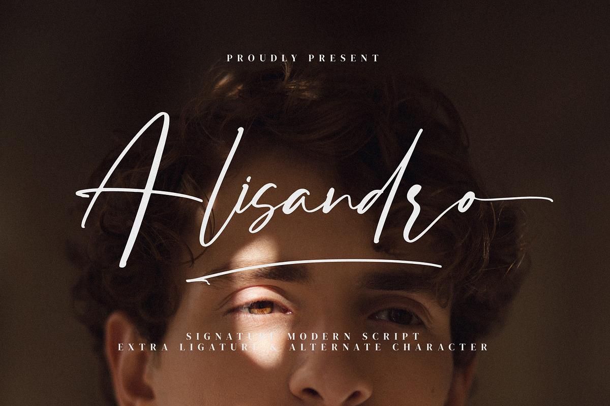 Alisandro, a Script Font by Goresan Studio (Photo 1 of 15)