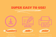 Retro-Chic Gift Voucher Templates, a Card Template by Hell Yeah Designs (Thumbnail 2 of 5)