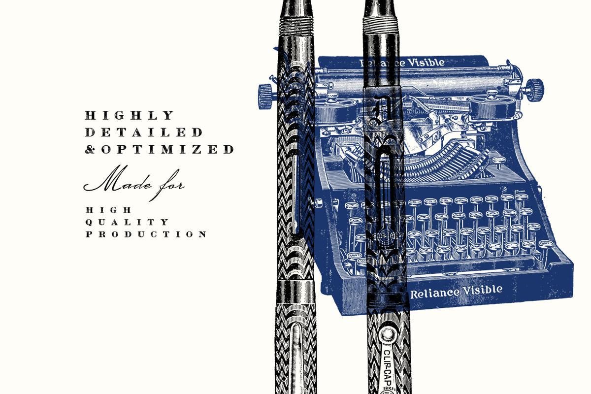 Writer Writes: 91 Fountain Pens & .., an Illustration by Unember (Photo 3 of 6)