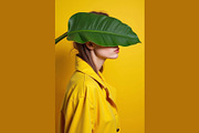 Vibrant Botanical Fashion Portraits, a Person Illustration by StockVerse Creative (Thumbnail 2 of 4)