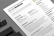 Resume, a Resume Template by Creatune (Thumbnail 4 of 4)