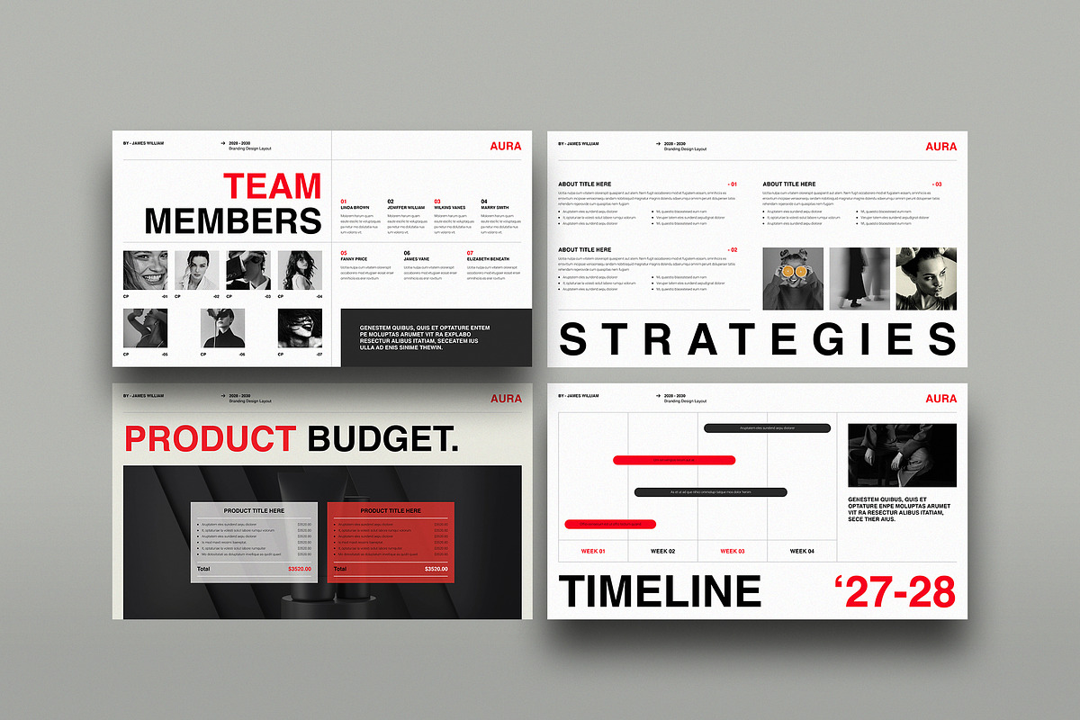 Brand Proposal Presentation Template, a Presentation Template by NorthPeak (Photo 7 of 11)