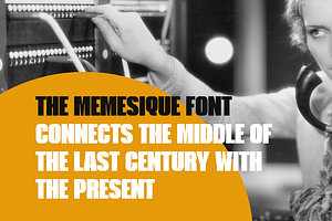 The Memesique Font