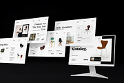 Furniture Catalog Template ( PPTX ), a Presentation Template by TemplateFolio-Shop (Thumbnail 2 of 6)