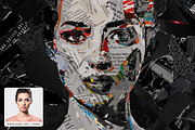 Collage Studio Paper Collage Effect, an Action Add-On by DesignRocket (Thumbnail 4 of 12)