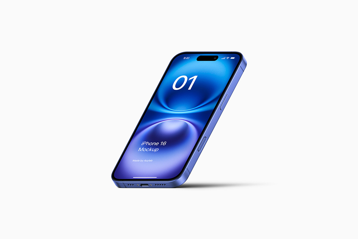 iPhone 16 - 24 Mockups Scenes, an iPhone Mockup by Asylab (Photo 30 of 58)