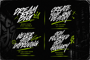 Hyper Squad - Freestyle Brush Font, a Handwritten Font by figuree studio (Thumbnail 2 of 11)