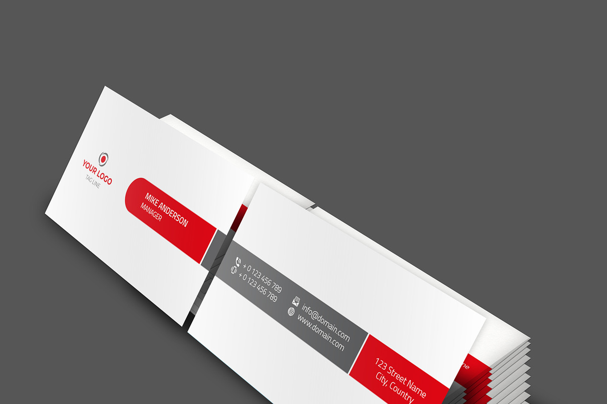 Minimal Business Card Bundle, a Business Card Template by designSultan (Photo 6 of 6)