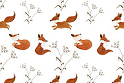 Watercolor Foxes, an Illustration by Pretty light (Thumbnail 3 of 5)