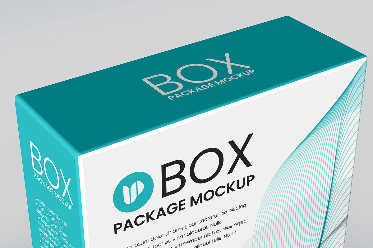 Box Package Mockup - 12 views, a Packaging Mockup by Illusiongraphic (Photo 9 of 29)