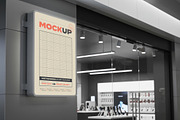 Shopping Store Sign Mockups, a Product Mockup by Luuqas Design (Thumbnail 2 of 4)