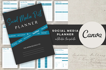 Digital Social Media Planner