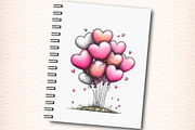 Whimsical Birthday Balloon Graphics, an Illustration by Digital Artistic99 (Thumbnail 7 of 11)