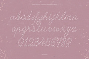 Spark Veil Decorative Glitter Font, a Script Font by AnMark (Thumbnail 6 of 13)