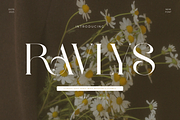 Ravlys - Classy serif, a Serif Font by ToniStudio (Thumbnail 1 of 11)
