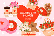 Valentine’s Day bouquets, an Object Graphic by vik.stock (Thumbnail 1 of 6)