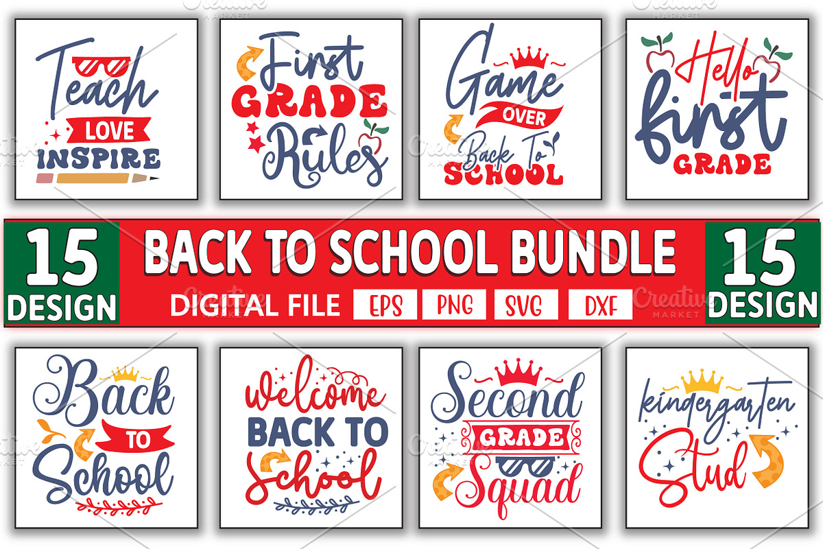School SVG Bundle, school Bundle