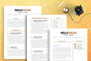 Minimalist Resume CV Template, a Stationery Template by ResumeInventor (Thumbnail 4 of 8)