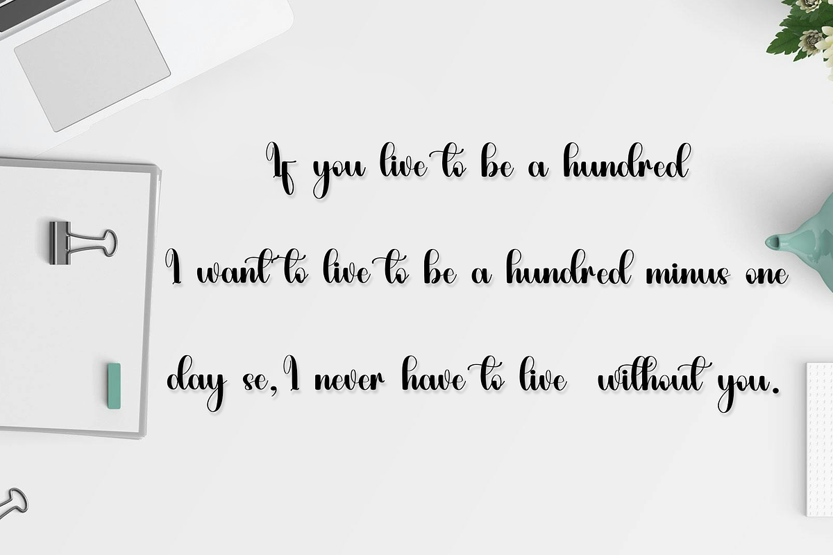 Samantha, a Font by InermediaSTUDIO (Photo 3 of 7)