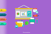 Set of business and starup concepts., a Work Illustration by julia_musdotter (Thumbnail 9 of 22)