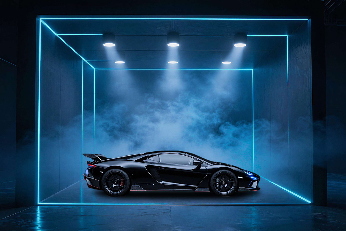 Supercar Spotlight Digital Backdrops, a Background Graphic by 3Motional (Photo 2 of 19)