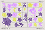 Flora Romantica Vector Florals, an Object Graphic by angelainthefields (Thumbnail 8 of 12)