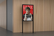 Vertical Indoor Ads Standee Mockup, an Advertising Mockup by Permadi Creative (Thumbnail 2 of 5)