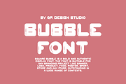 Square Bubble Font, a Sans Serif Font by QR Design Studio (Thumbnail 2 of 6)